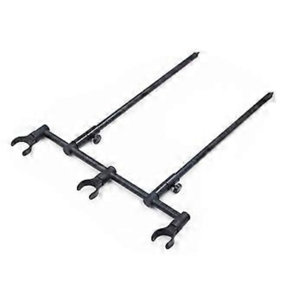 Fiskerulle Buzzer Bar Fiskespöhållare Aluminium Fiskespö Stöd Huvud för Fiske Bett Alarm Fiske Verktyg Tillbehör 30cm