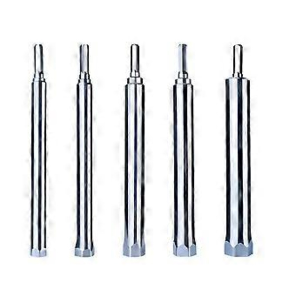 Korroosionkestävä katon tasoitusholkki 1/4\" kuusiokantaväännin mutterien nopeaan ja helppoon asennukseen 5 piece set