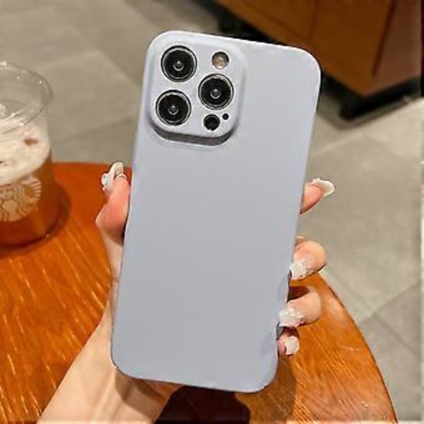 Skal för iPhone 12 Pro Hårt Plast Gummibelagt Telefonskal Exakta Utskärningar Skydd Style E