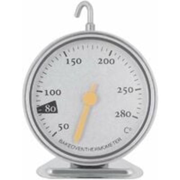 50 til 280 rustfritt stål kjøkkentermometer bred urskive ovn termometer