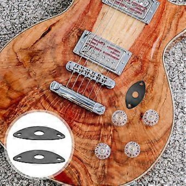 2 stk. Bærbare og praktiske elektrisk gitarjekk-rekvisita Jekkbeskyttelse