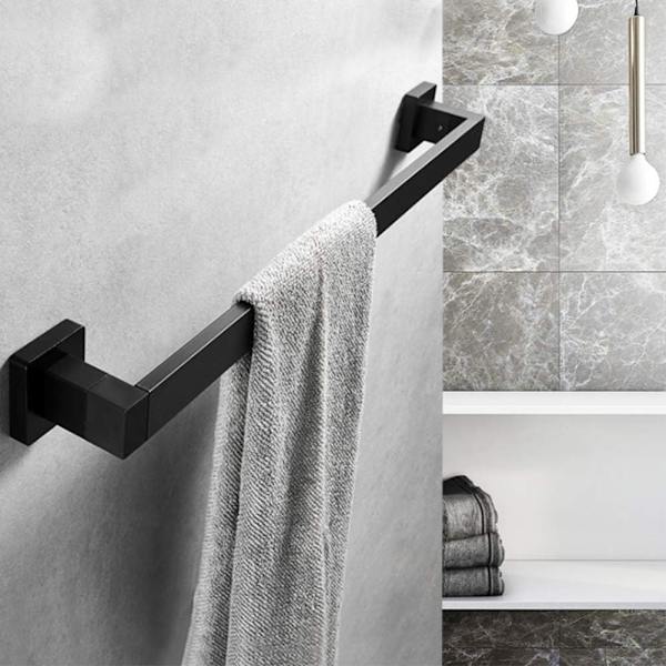 Håndkleholder i rustfritt stål - 41 cm, kjøkkenhåndkleholder, veggstativ