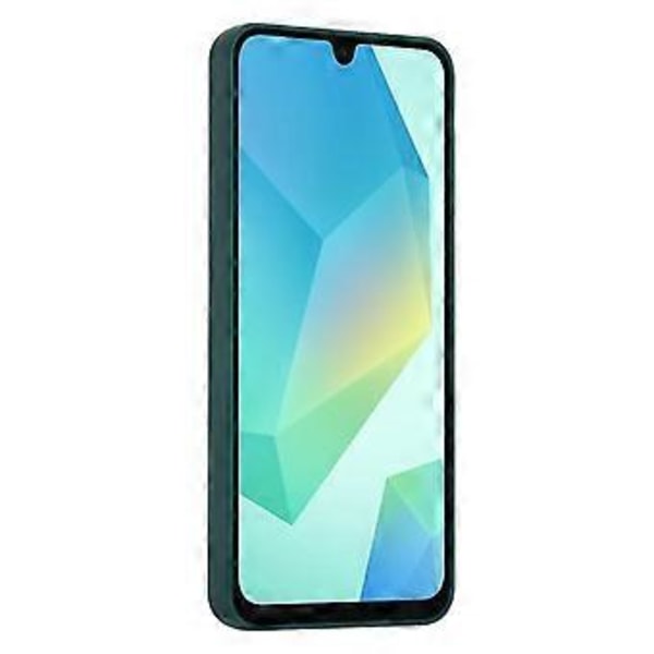 Skal för Samsung Galaxy A54 5G med Kortfack Matt Fingeravtrycksfri Baksida - Grön Green