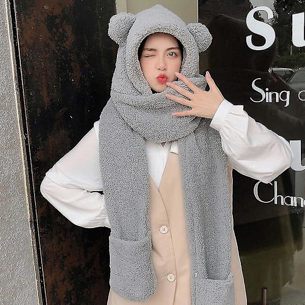 Jenter Vinter Varm Tegneserie Plysj Lue For Jenter.. 3