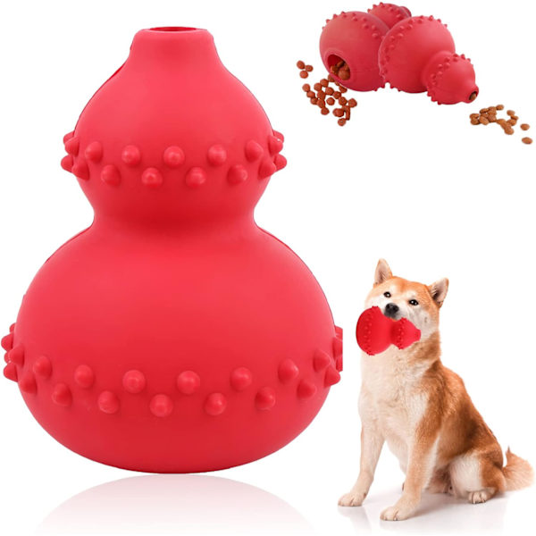 Tuggsak för hund, slitstarkt naturgummi, oförstörbart hundtuggsak för