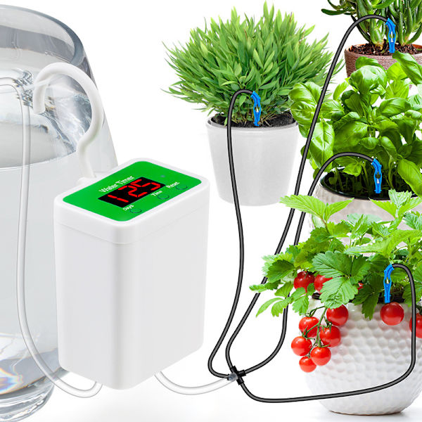 4 droppbevattnare, blombevattnare, bevattningsdroppar, lata krukväxter,