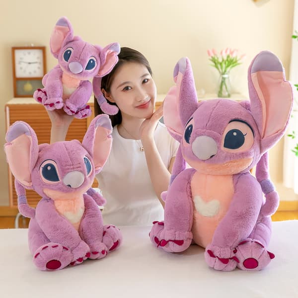 Lilla Stitch Dukke 30cm Engel Blød Plys Legetøj