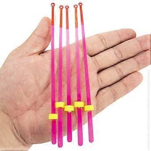 5 st 12-20cm Mini ABS Flakes Förlängningsstång Utomhus Vinter Isfiske Spödelar Bärbar Fiskeredskap 12cm 12cm
