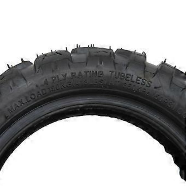 Elektriskt Skoterdäck 100/65‑6.5 Däckbyte Anti-halk Off Road Förtjockat Gummi Vakuumdäck för Snöfält