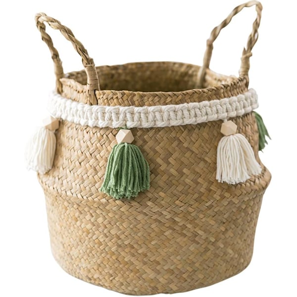 3-pack bomullsgarland i macramé för väggdekoration