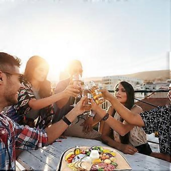 Matbrett i tre, serveringsbrett med unik form, dekorasjon til fest, høytid og innflytningsfest