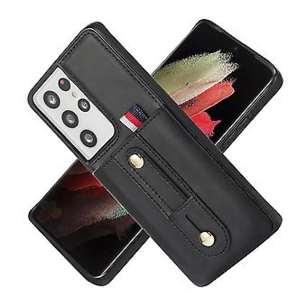 Lompakkokotelo Samsung Galaxy S22 Ultra 5G:lle Black