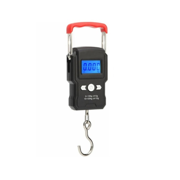 1 PC Hanging Hook Scale, Double Precision, LCD Backlight, 50Kg/5G