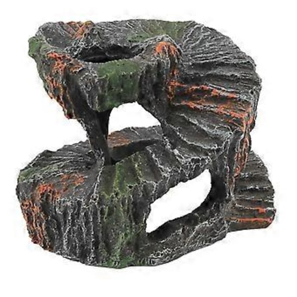 1 stk. Reptil Kæledyr Tagterrasse Dekorativ Skildpadde Klatreplade Ornament