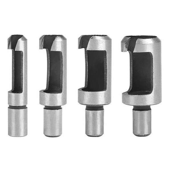 8 stycken träpluggfräsar, träpluggbitar 6mm/10mm/13mm/16mm, Carb