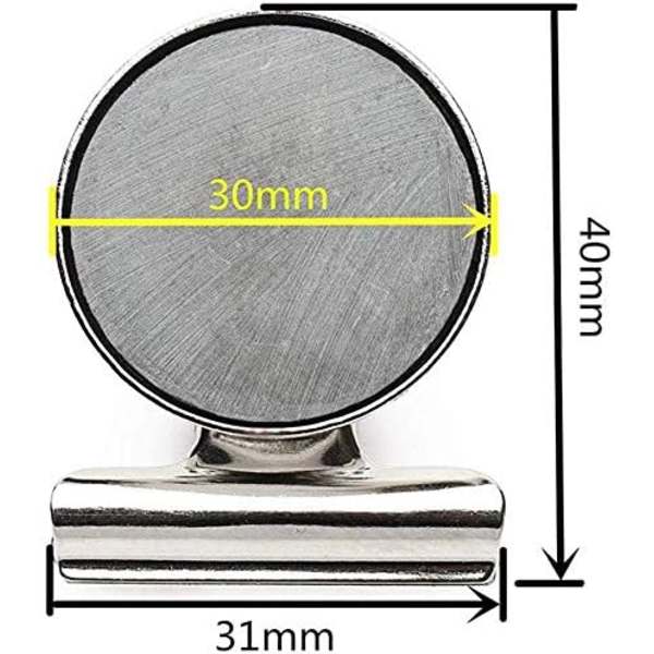 Magnetiska Klämmor 24-pack Magneter för Kylskåp