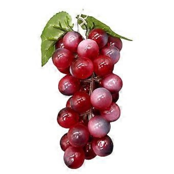 Luonnollisen näköiset jäljitelmäviinirypäleet sopivat erilaisiin koristeisiin, mukaan lukien kodit, häät, ravintolat ja valokuvaus, punaiset ja mustat viinirypäleet red and black grapes
