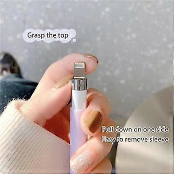 RYRA Søde Bløde Silikone Beskyttelsesetuier Til Apple Pen 1 2 Etui Tablet Touch Pen Stylus