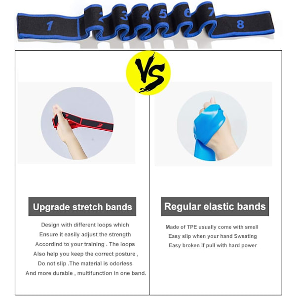 Harjoituslenkit Venytys Latinalaiset Nauhat Joustava Jooga Pilates Fit