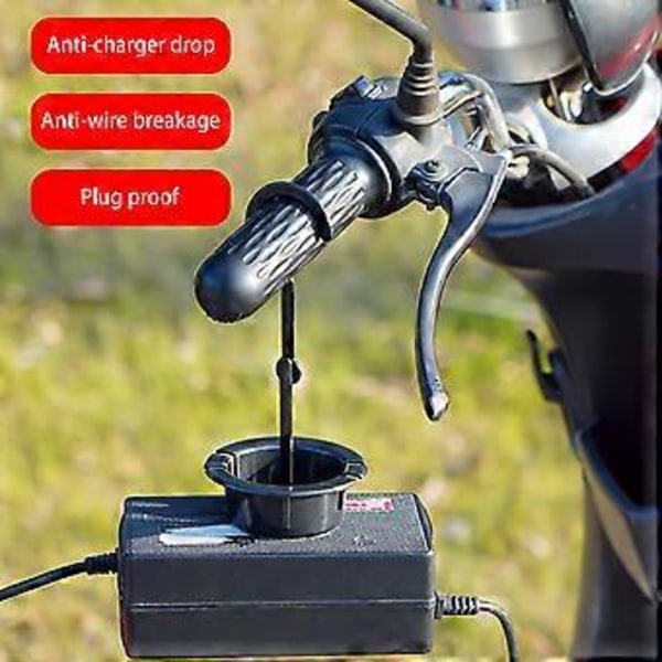 1/2/4 stk. Elektriske cykler Opladningsenhed Krog Scooter Opladningskabel Organisatorer Elcykler Opladningsenhed Ophæng Nem at bruge 1 item