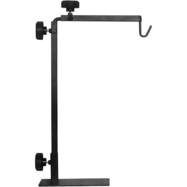 Reptil Lampe Stativ med Justerbar Base - Metal Gulvlampe Stativ
