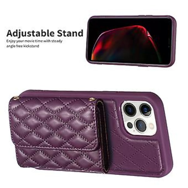 Læder Wallet Case til iPhone 12 Pro Max