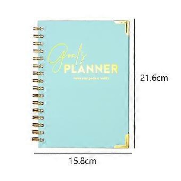 2023 kalender notesbog spiral denne uges plan dette mål plan, A5 - 216 x 158cm (style289)
