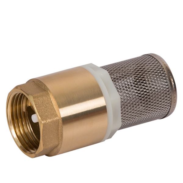 Sugfilter Kit, 3/4\", Messing, Fodventil med Tilbageklap