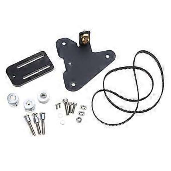 3D Printer Dobbelt Z-akse Føringsskrue Aluminiumssæt Tandrem til CR10/Ender3 3S Serie Printere Tilbehør Ender3 Double Z without scr