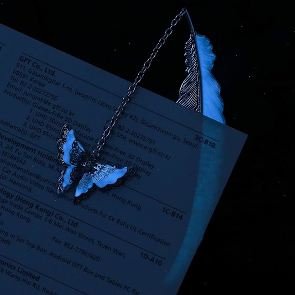 Metalliset kirjanmerkit, 2 kpl kirjanmerkkejä naisille ja miehille Inspiraatiota