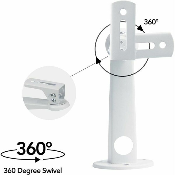 Mini-projektor veggfeste, 16-20 cm 360° rotasjon, 60° tilt, for