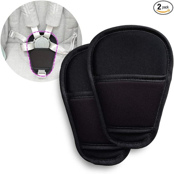 Coussin de ceinture de sécurité pour poussette de bébé 2 kpl,