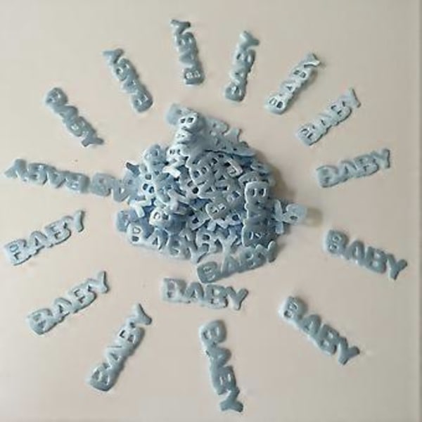 100 stk / Pose DIY Konfetti for Baby Shower Bursdagsfest Dekorasjon (#3)