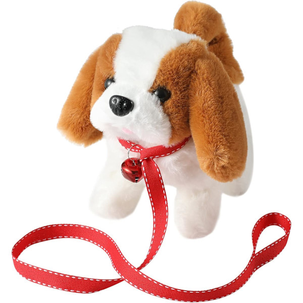 Toy Puppy Electronic Interactive Stuffed Dog for 2-8 Years Old Bo