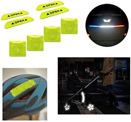 1 st Cykelreflektor/Reflexdekaler, Cykelhjulreflektor/Bil