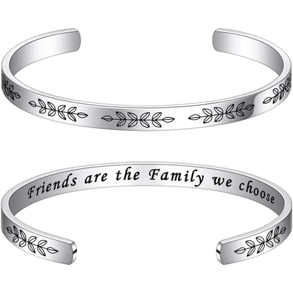 Armbånd for kvinner - Gravert sitat inspirerende armbånd bursdag