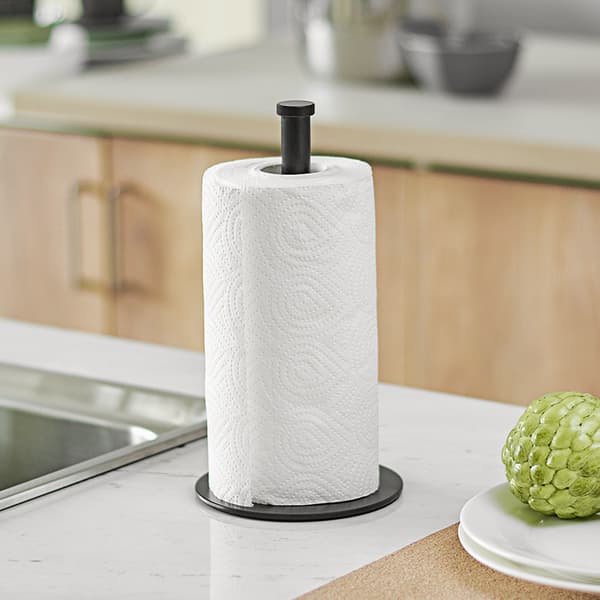 Premium Gulvstående Papirhåndkleholder i Rustfritt Stål -