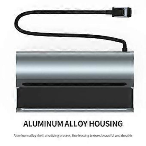 Steam Deck -telakointiasema 6-in-1 HUB USB Type C - -yhteensopiva 4K 60Hz RJ45