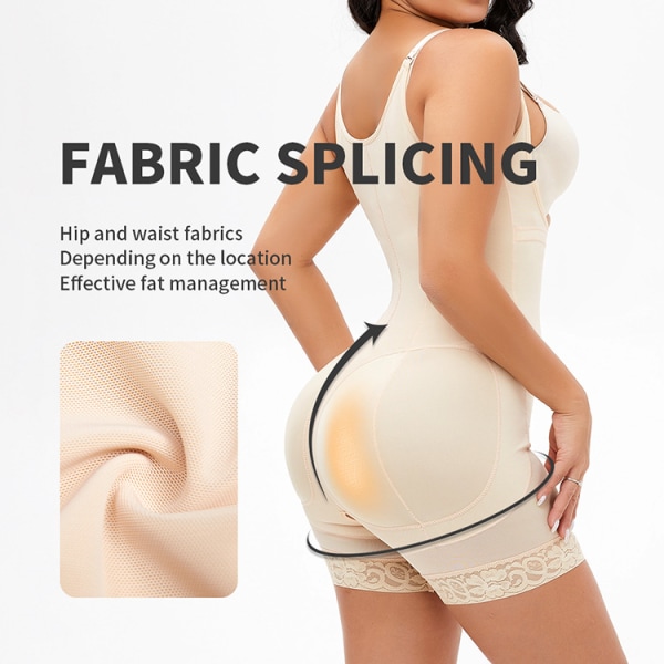 Kvinnors Shapewear Postpartum Abdominal Shapewear Hip Lifter