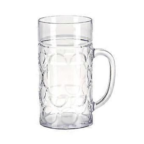 Uknuselig Plastikkølseidel Knusesikre Ølglass Klubb Bar Party Kald Drikke Juice Kopp Gjenbrukbare Drikkevannskopper 500ml