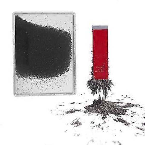 4 stk. Jernpulver Magnetisk Jernspåner Videnskabelige Eksperimenter Jernspåner Videnskab Jernpulver Til Magnet Undervisning Og Skoleprojekter
