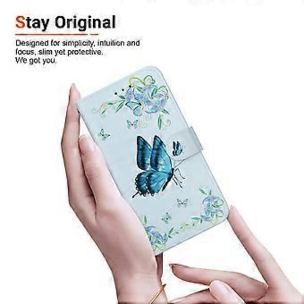 Plånboksfodral i Läder med Mönstertryck för OnePlus Nord CE4 Lite 5G Style I