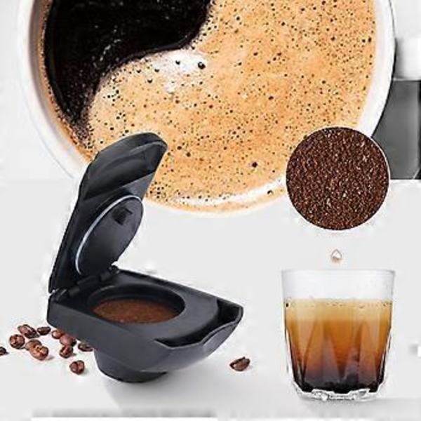 Praktisk Kaffemaskin Tillbehör Kaffekapslar Konverterare Kaffekapslar Adapter Kaffemaskin Konverteringsbricka för Kaffe Set 8