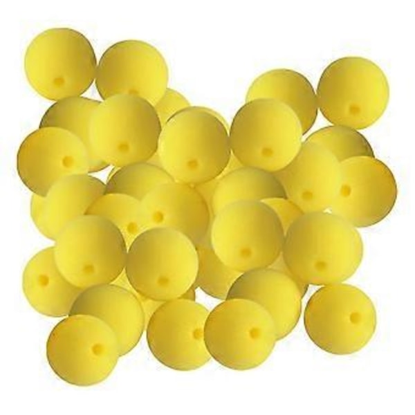 50 kpl Klovnin Nenät Sieni Palloja Cosplay-näyttämöesityksiin Halloween-juhliin Yellow