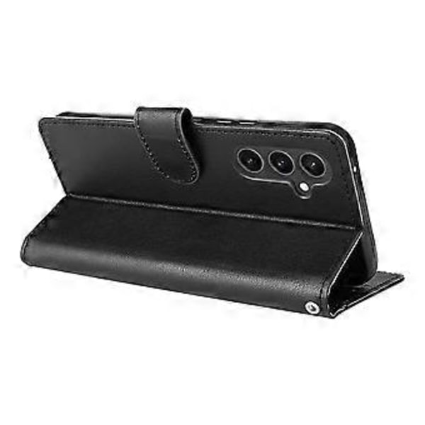 Til Samsung Galaxy S23 FE Etui Kort Slots PU Læder Flip Wallet Cover Style E