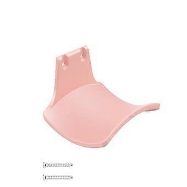 Veggfeste Hodetelefonstativ Holder Plassbesparende Hodetelefonhenger Holder Under Skrivebord Krok, Enkel å Sette Opp Klemmer Henger Pink L style