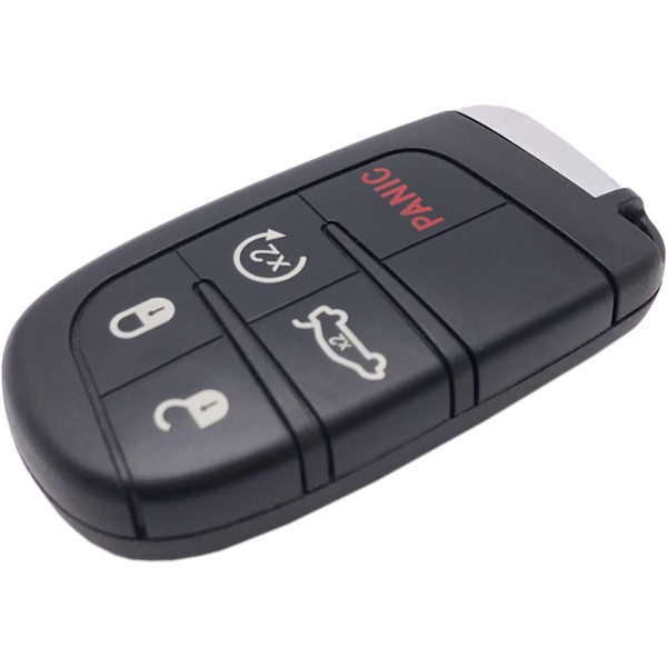 5 knappar Smart ersättning fjärrnyckel fob fodral passar för Je