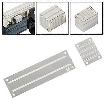 DIY RC Bil Dele 1:16 Model Reservedele Modificeret Samling til D12 RC Bil (Batteri Metal Etui)