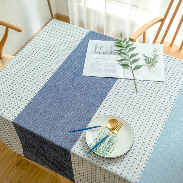 Rektangulär bordsduk för matsal kök inredning, 135 x 240 cm