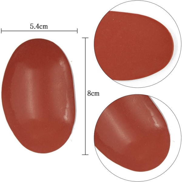 3 st keramiklera ribbor mjukt gummi keramik ribba multifunktionell Cera